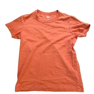 Uniqlo Women's Coral Short Sleeve Tee